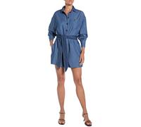Replay Salopette en jean pour femme, bleu moyen 009 (bleu), M