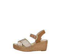 Replay Sandales compensées Susan Cross pour femme, Platine 045, 38 EU
