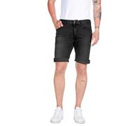 Replay Short en jean pour homme RBJ 901 Tapered-Fit mit Comfort Stretch, Dark Grey 097 (Grau), 32