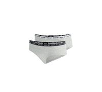 REPLAY Slip gris chiné / noir / blanc, Taille XL