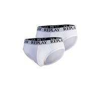 REPLAY Slip gris / noir / blanc, Taille L