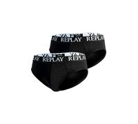 REPLAY Slip noir / blanc, Taille M