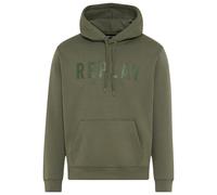 REPLAY Sweat-shirt vert / olive, Taille XL