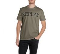Replay T-shirt pour homme 759 - Mud Green - Taille M