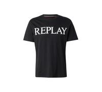 REPLAY T-Shirt noir / blanc, Taille S