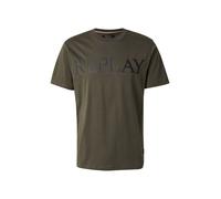 REPLAY T-Shirt olive / noir, Taille XL