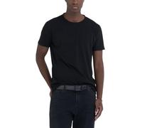 Replay T-Shirt pour Homme, 098 Noir, 3XL