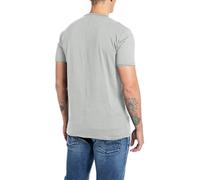Replay T-Shirt Raw Cut V-Neck Hommes