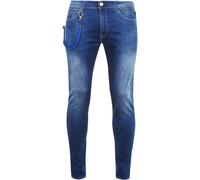 Replay Titanium Stretch Slim Fit Jeans Bleu moyen 009 30W R Male