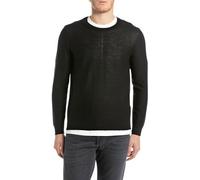 Replay Uk4863 Pull-Over, Noir (098), XL Homme