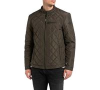 Replay Veste matelassée demi-saison pour homme, Olive foncé 935, L