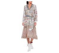 REPLAY W9759 Robe, 010 Multicolor, M Femme XS