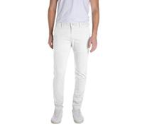 Replay Zeumar Hyperchino Color Xlite Jeans, Blanc Naturel (011), 32W x 32L Hommes