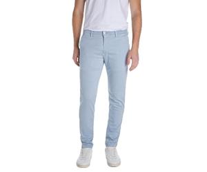 Replay Zeumar Hyperchino Color Xlite Jeans, Gris Ciel (579), 32W x 32L Hommes