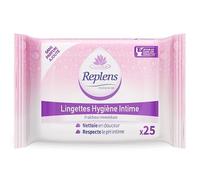 Replens Lingettes Hygiene Intime 25 Unités