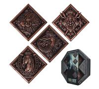 Replica Resident Evil 8 Village Set ESCUDOS CASAS EDICION Limitada