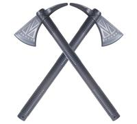 REPLIKSWORD Pack 2 Haches Plastique Hachette Polypropylene Entrainement