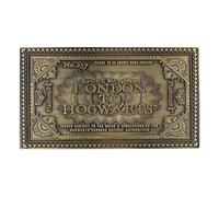 Réplique à collectionner Fanattik Harry Potter Hogwarts Train Ticket Limited Edition Doré TU