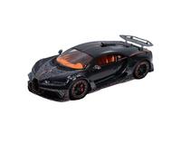 Réplique De Collection À L'échelle 1:18 De La Bugatti Chiron Voiture Classique(Black)