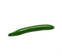 Réplique de concombre en mousse durable pour comptoir de cuisine et centre de table d'événement thématique vert