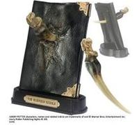 The Noble Collection Harry Potter Basilisk Fang and Tom Riddle Diary Sculpture - 9in (23cm) Resin Horxcrux Replica - Officially Licensed Film Set Movie Props Gifts
