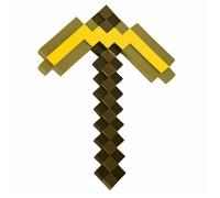 Réplique de la pioche gold - JAKKS PACIFIC - Minecraft - Enfant - 2 ans de garantie - Taille 41 x 29 x 2 cm