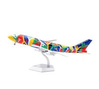 Réplique de modèles d'avion 1/200, modèle d'avion de Collection à Grande échelle pour South African Airways Boeing B747-300 ZS-SAJ, modèle d'avion Miniature en Alliage (Standard)