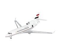 Réplique de modèles d'avion 11 cm modèle d'avion Fini réaliste 1/200 pour l'armée de l'air égyptienne Falcon 7X SU-BTU modèle d'avion Miniature à échelle précise