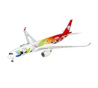 Réplique de modèles d'avion 16 cm 1/400 pour Sichuan Airlines A350-900 B-32G6 B-325J B-301D Panda Réplique d'avion Modèle moulé sous Pression Modèle d'avion Miniature (B-325J)