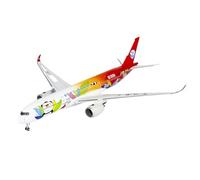 Réplique de modèles d'avion 16 cm 1/400 pour Sichuan Airlines A350-900 B-32G6 B-325J B-301D Panda Réplique d'avion Modèle moulé sous Pression Modèle d'avion Miniature (B-325J)