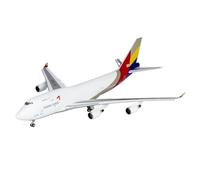 Réplique de modèles d'avion 17 cm 1/400 modèle d'avion à Grande échelle pour Asiana Airlines Cargo B747-400/B747-400M HL7421 modèle d'avion Miniature d'avion Statique (B747-400M)