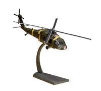 Réplique de modèles d'avion 22 cm AF1 Black Hawk hélicoptère en Alliage modèle d'avion 1:72 pour l'armée américaine UH60 Air Rescue Aircraft Miniature Airplane Model