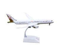Réplique de modèles d'avion 28 cm pour Royal Brunei Airlines B787-8 V8-OAS Flaps Modèle d'avion à échelle métallique Réplique d'avion 1: 200 Modèle d'avion Miniature de décoration