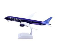 Réplique de modèles d'avion 31 cm pour Riyadh Airways 787-9 N8572C avec Rabats à Affichage Statique, modèle d'avion à l'échelle 1:200 pour collectionneurs de vol, modèle d'avion