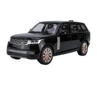 Réplique de voiture miniature 1:18 pour Land Rover Defender Range Rover en alliage de zinc moulé sous pression pour véhicule moulé sous pression (noir)