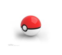 The Wand Company Original Poké Ball Authentic Replica - Realistic, Electronic, Die-Cast Poké Ball with Display Case Light Features - Officially Licensed by Pokémon (Original Poké Ball)
