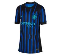 Réplique du Maillot de Football Inter Milan 2025/26 Stadium Home avec Technologie Nike Dri-FIT pour Enfants Plus âgés, HJ5289