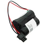 Réplique du pack de batteries LiSOCI2 7,2V 3600mAh remplace ABB Robotics 3HAC044075-001, 3HAC044168-001, IRB 140