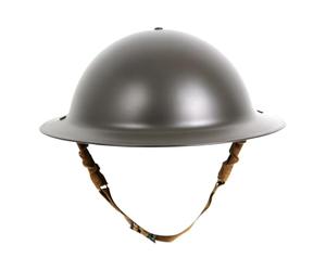 Réplique d'un Casque de L'armée Britannique de La Seconde Guerre Mondiale | Réplique historique très fidèle, ajustement réglable, fixation sûre, pouvant être porté ou exposé