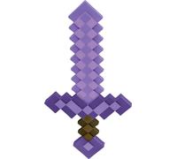 Réplique en plastique de l'épée enchantée de Minecraft 51 cm