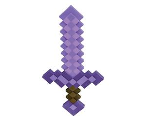 Replique en plastique Disguise Minecraft Enchanted Sword Violet 51 cm