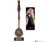 Réplique Harry Potter - Stylo Baguette Luna Lovegood Et Support 25cm