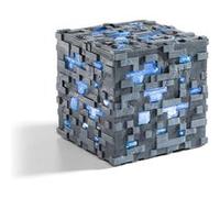 Réplique Minecraft - Minerai De Diamant Lumineux 10 cm G