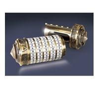 Réplique Mini Cryptex - DA VINCI CODE - Noble Collection - Ouverture à code secret - 10cm