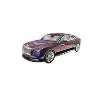 Réplique Miniature Haut De Gamme en Résine À L'échelle 1:18 De La Rolls-Royce Spectre Destinée Aux Collectionneurs(Purple)