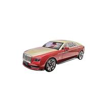 Réplique Miniature Haut De Gamme en Résine À L'échelle 1:18 De La Rolls-Royce Spectre Destinée Aux Collectionneurs(Red)