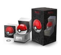 The Wand Company Original Poké Ball Authentic Replica - Realistic, Electronic, Die-Cast Poké Ball with Display Case Light Features - Officially Licensed by Pokémon (Original Poké Ball)