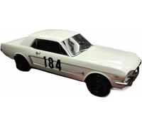 Réplique pour Miniature Voiture l'épour Chelle 1:18 Alliage Statique moulé sous Pression pour Ford pour Mustang Cabriolet 1965 Véhicules pour Miniatures Ornements véhicules Moteur(Blanc)