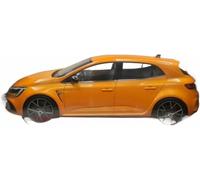 Réplique pour Miniature Voiture l'épour Chelle 1:18 Alliage Statique moulé sous Pression pour Renault pour Megane RS Trophy-R 2019 Véhicules pour Miniatures Ornements véhicules Moteur(Orange)