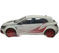 Réplique pour Miniature Voiture l'épour Chelle 1:18 Alliage Statique moulé sous Pression pour Renault pour Megane RS Trophy-R 2019 Véhicules pour Miniatures Ornements véhicules Moteur(Argent)